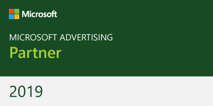 Microsoft Advertising Partner 2019 Badge